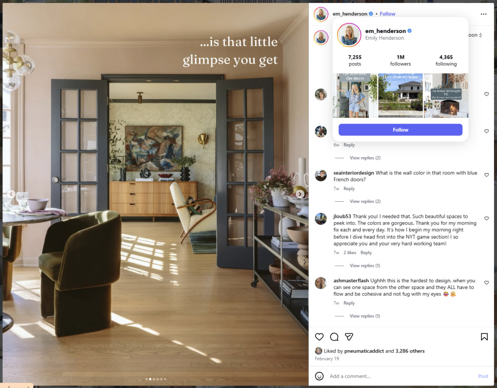 Entryway by Emily Henderson - from Insta
