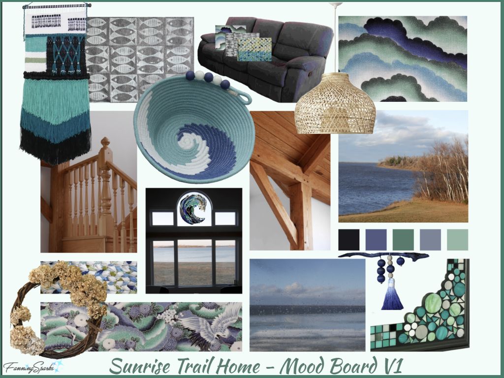 Sunrise Trail Home - Mood Board V1  @FanningSparks