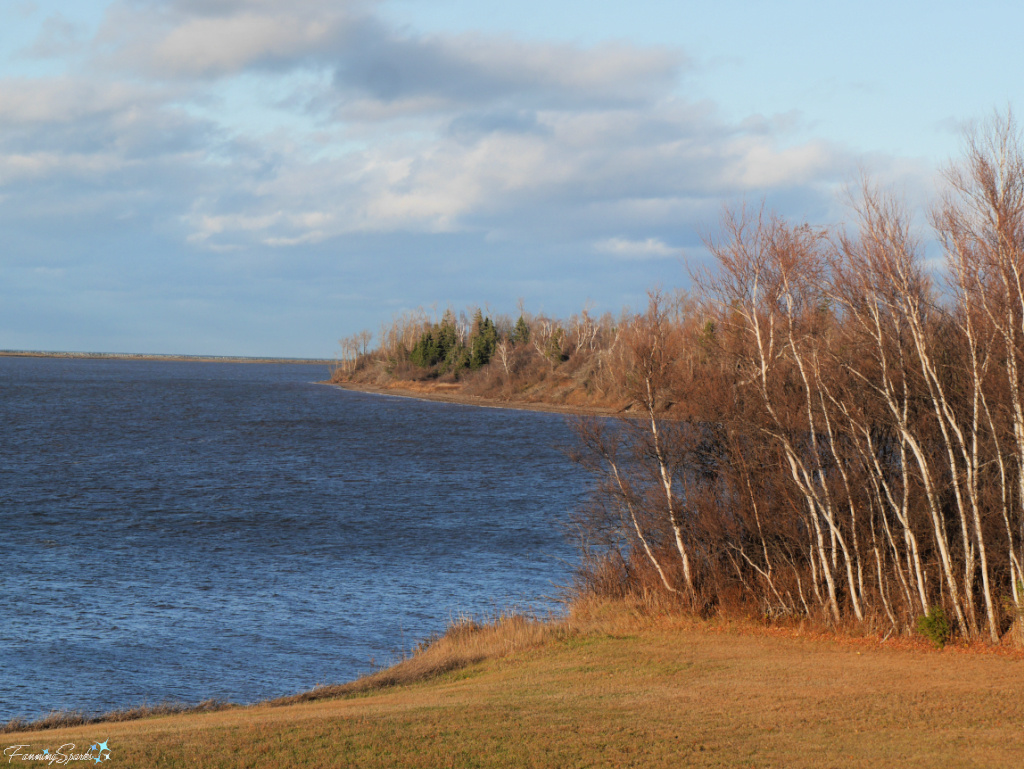 Sunrise Trail House Shoreline to the Right in November   @FanningSparks