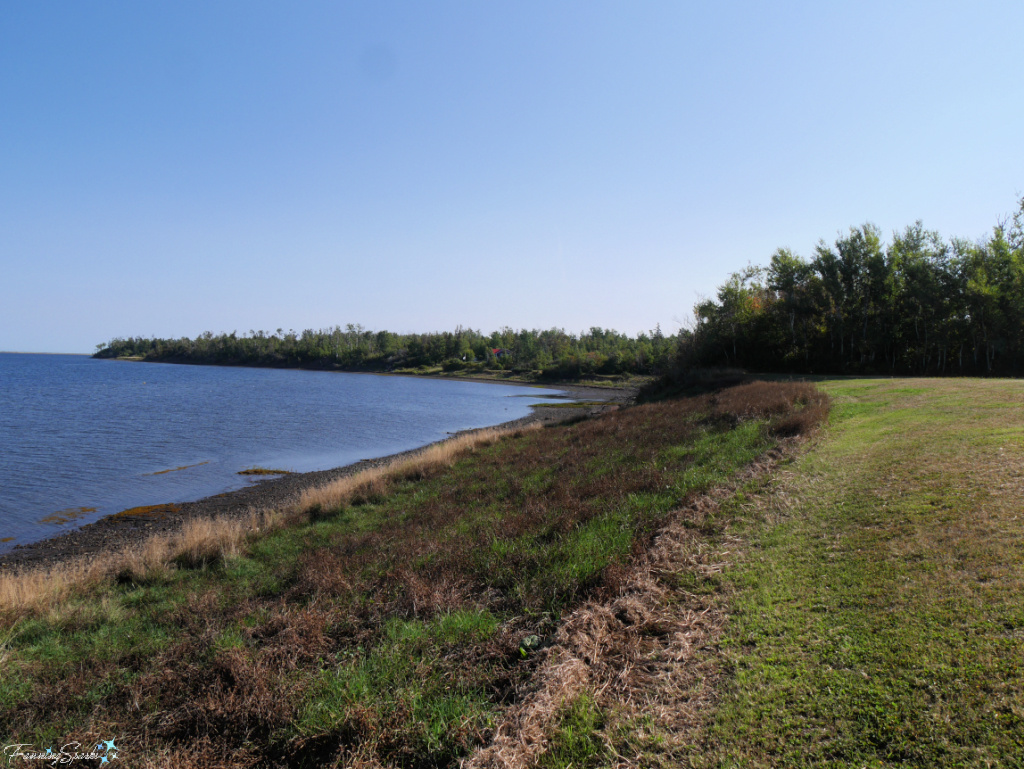 Sunrise Trail House Shoreline to the Right in September   @FanningSparks
