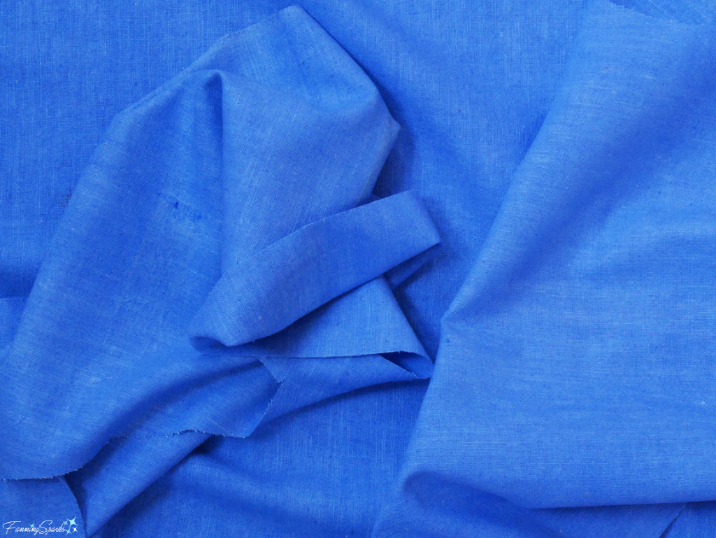 Delphinium Blue Raw Silk   @FanningSparks