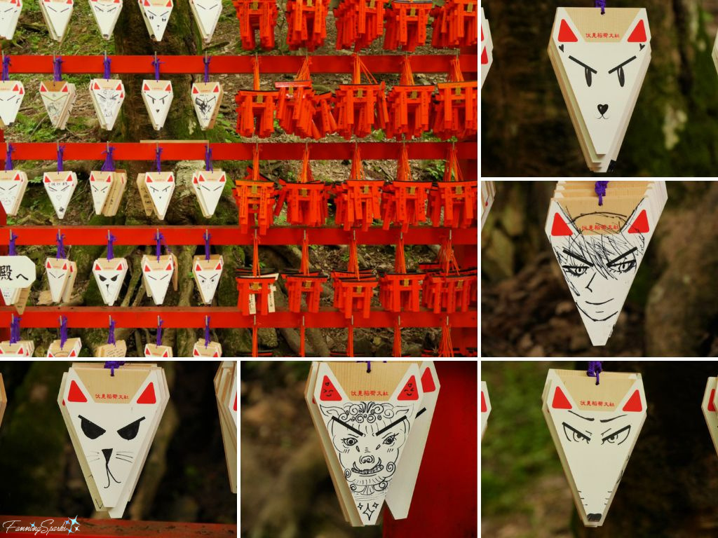 Ema at Fushimi Inari-taisha Shrine in Kyoto @FanningSparks