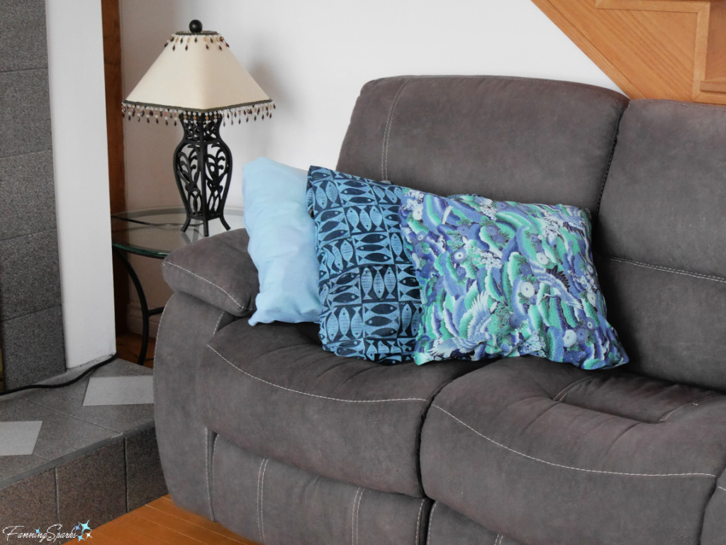Mocking Up Pillows with Fabrics from my Textile Palette   @FanningSparks