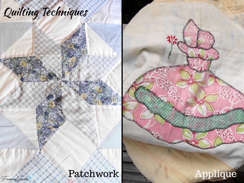 Patchwork and Applique Quilting Techniques   @FanningSparks
