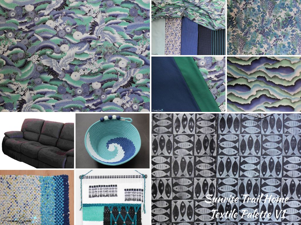 Sunrise Trail Home – Textile Palette V1   @FanningSparks