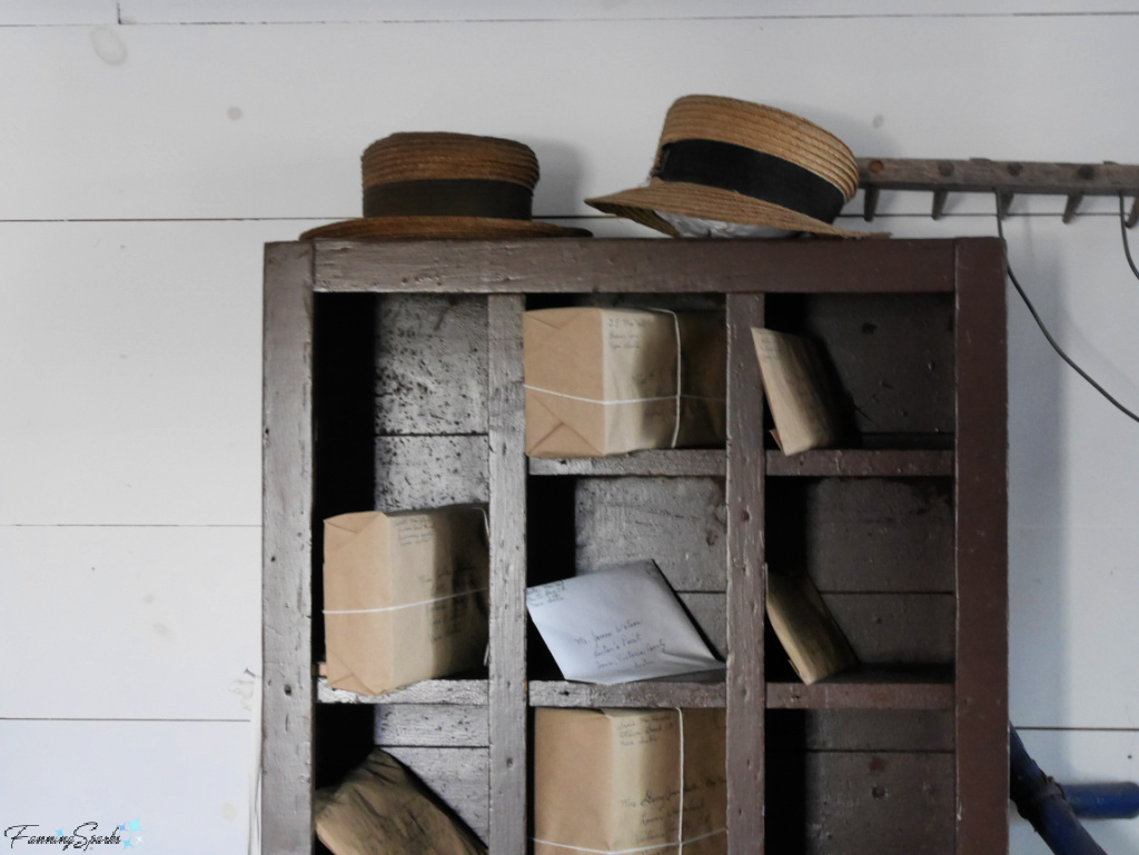 Post Office Area in AM MacLeod General Store in Highland Village @FanningSparks