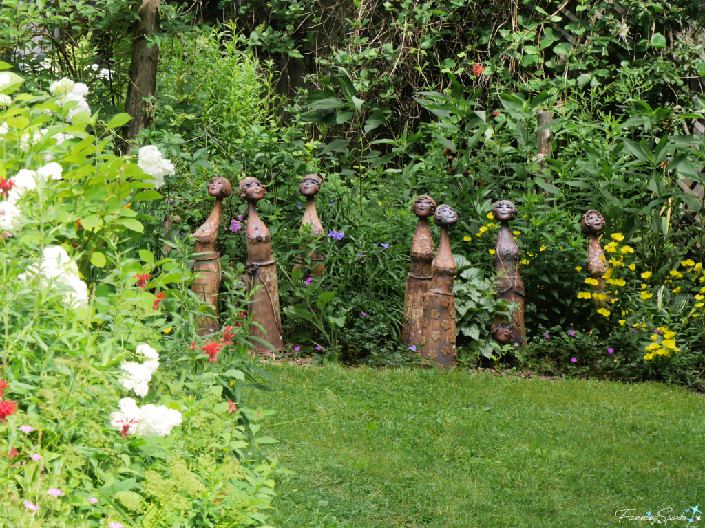 Garden Sculptures by Almut Ellinghaus   @FanningSparks