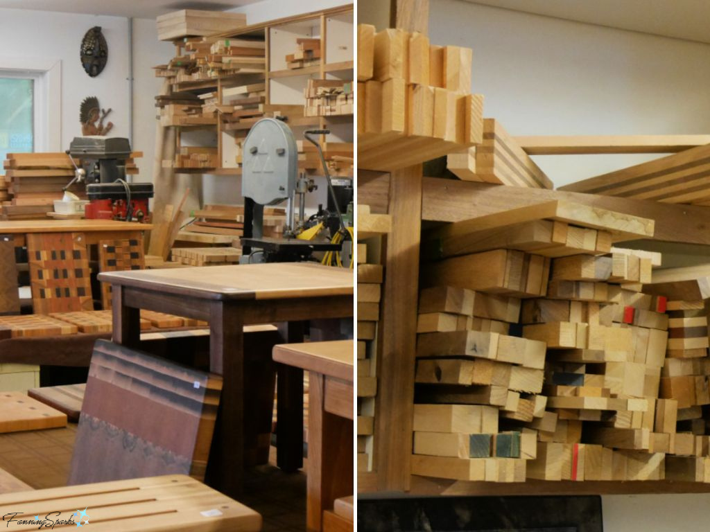 John Murphy Woodworking Workshop   @FanningSparks