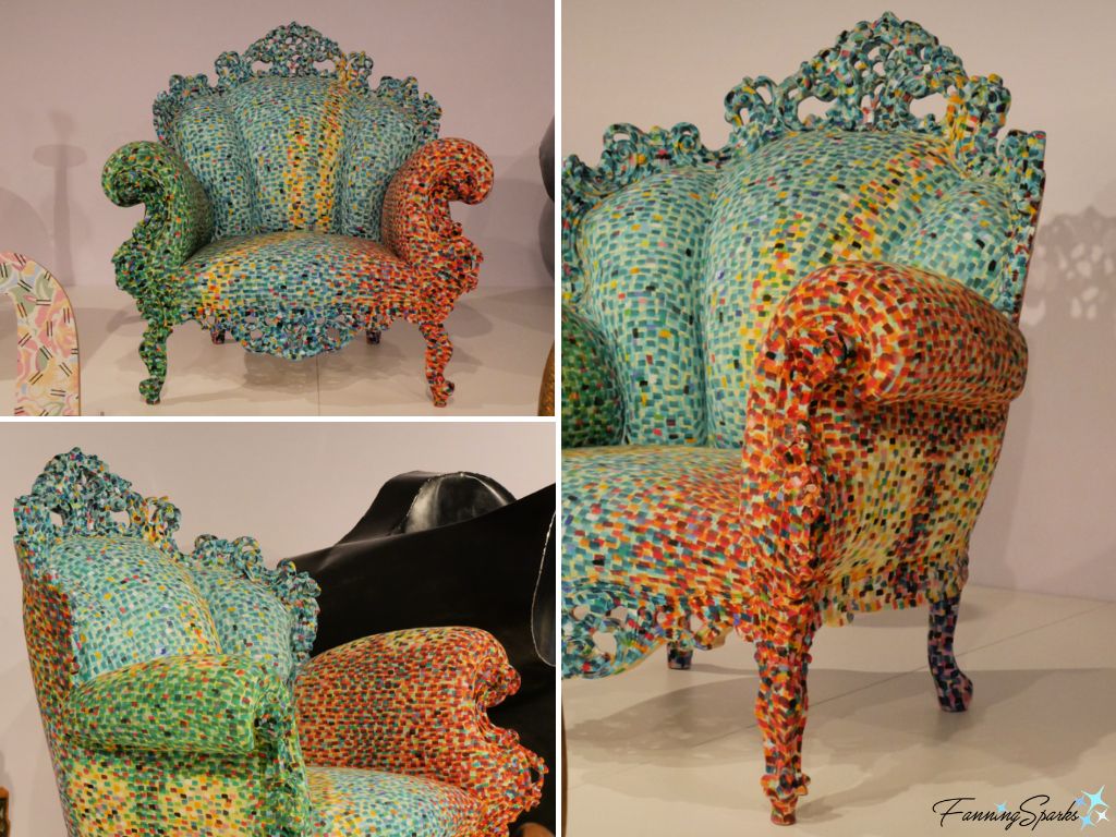 Poltrona di Proust (Proust's Armchair) by Alessandro Mendini   @FanningSparks