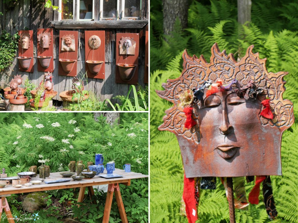 Pottery Sculptures by Stanley Lake  @FanningSparks