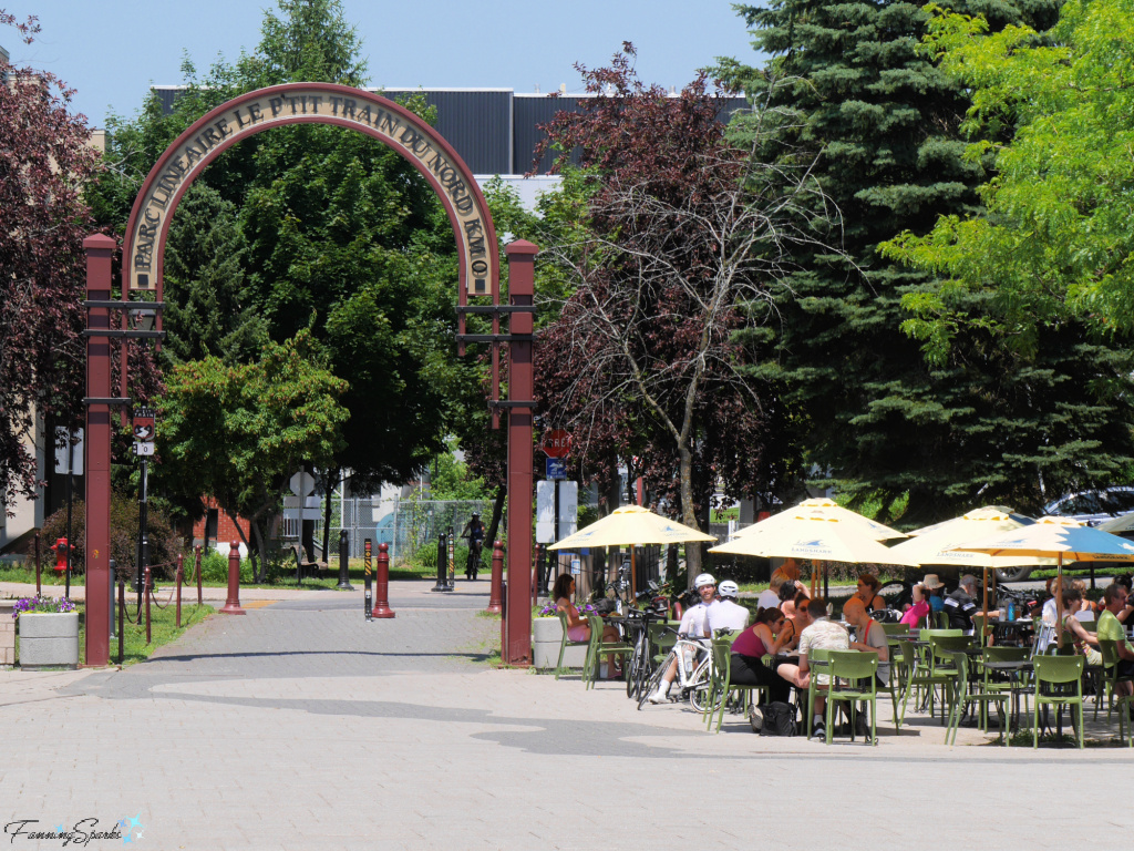 P’tit Train du Nord Rail Trail in Saint Jerome @FanningSparks