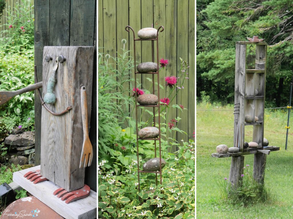 Recycled Objects Artwork by Pina Macku   @FanningSparks