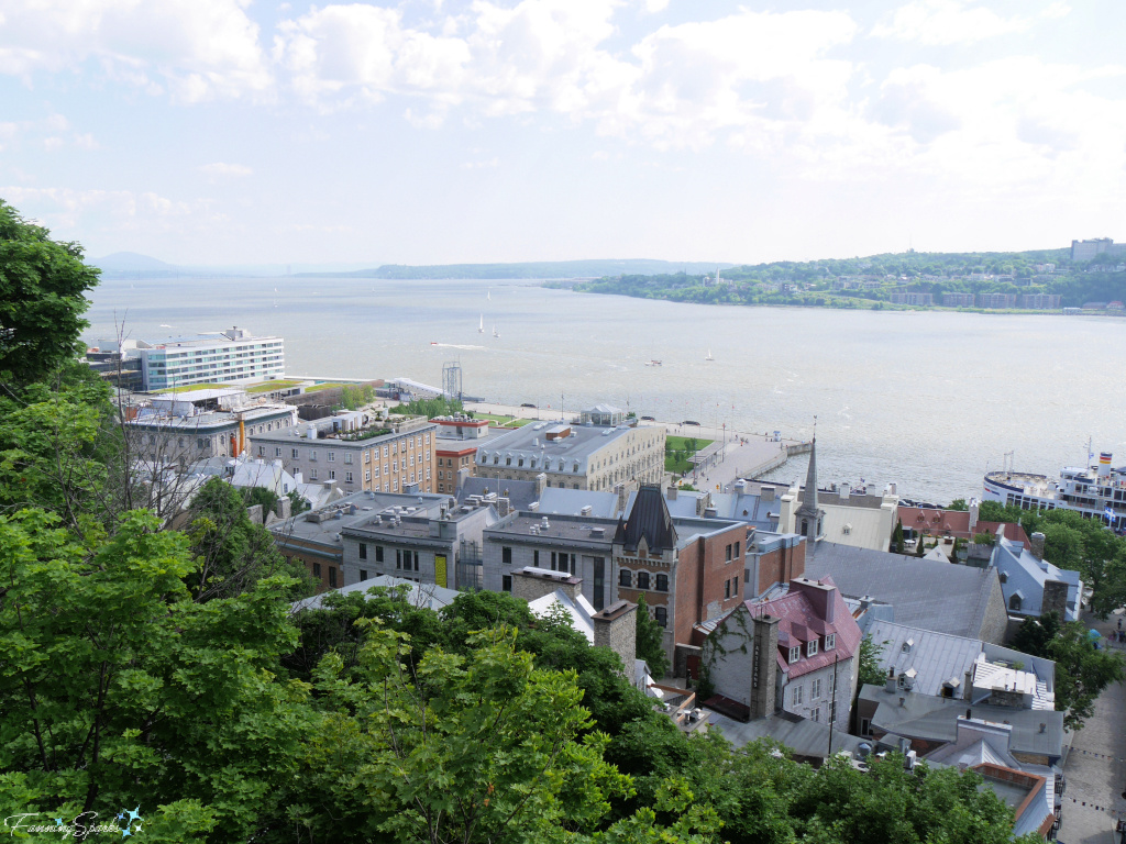View from Dufferin Terrace in Québec City @FanningSparks