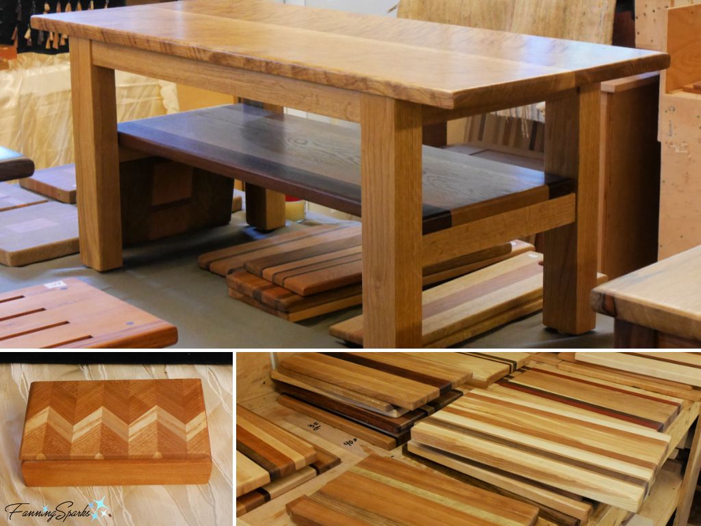 Wood Furniture and Housewares by John Murphy   @FanningSparks