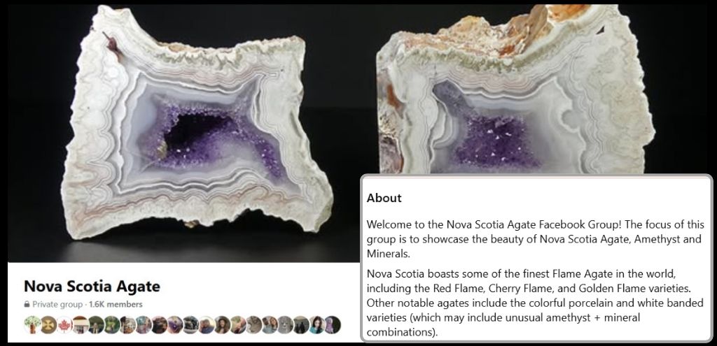 Nova Scotia Agate Facebook Group   