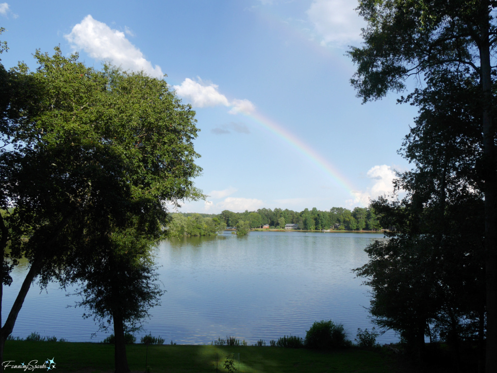Rainbow Over Lake Oconee Georgia   @FanningSparks