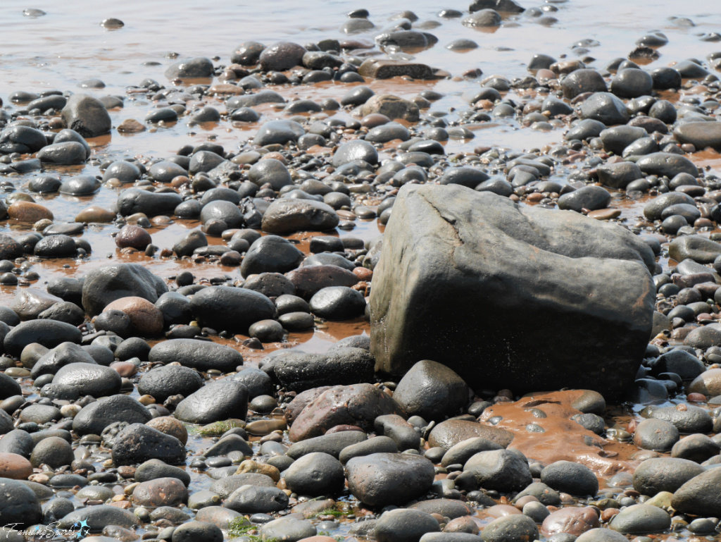 Rocks and Pebbles Closeup at Scots Bay Nova Scotia   @FanningSparks 