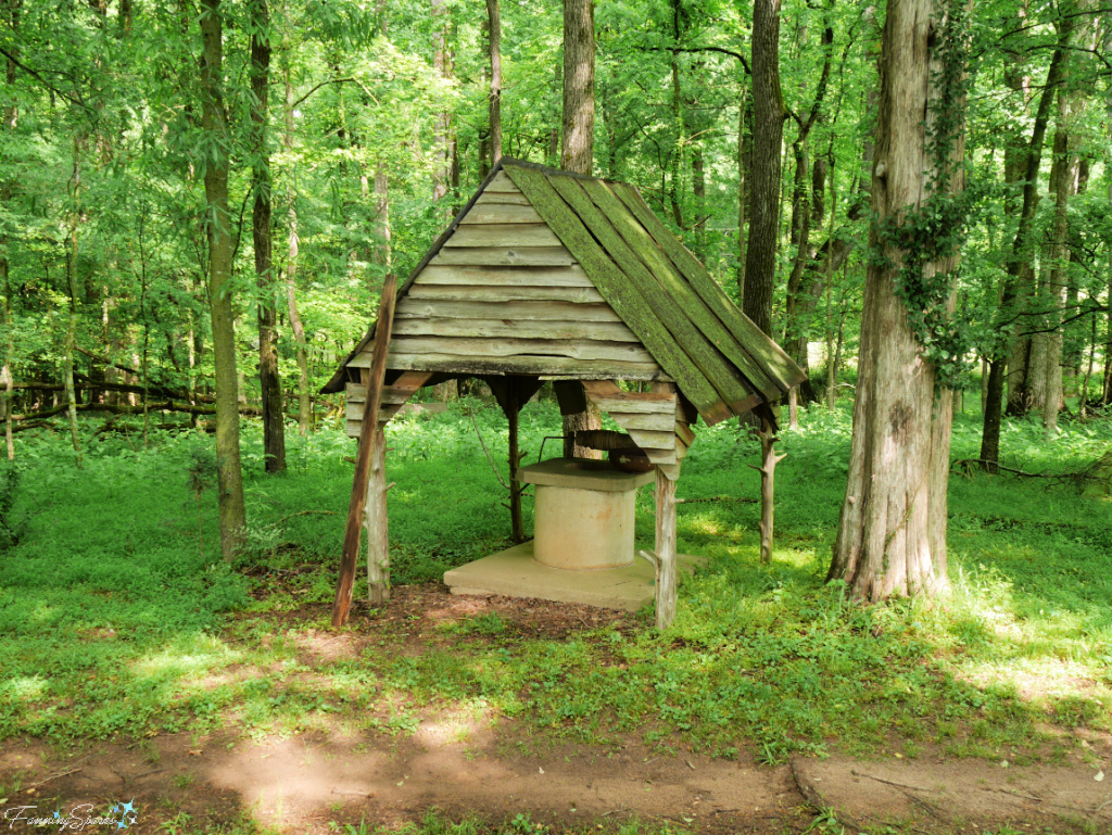 Rustic Well at Shields-Ethridge Heritage Farm in Georgia   @FanningSparks
