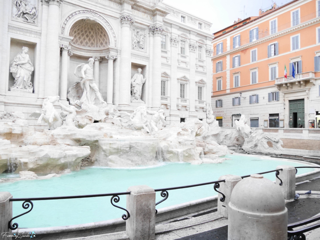 Trevi Fountain in the Piazza di Trevi in Rome Italy   @FanningSparks