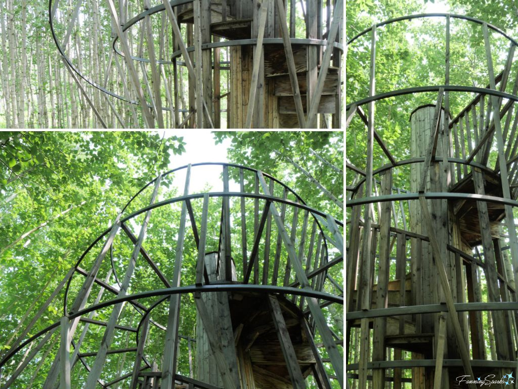 Views of Le Bois de biais et sa folie by Atelier le balto   @FanningSparks