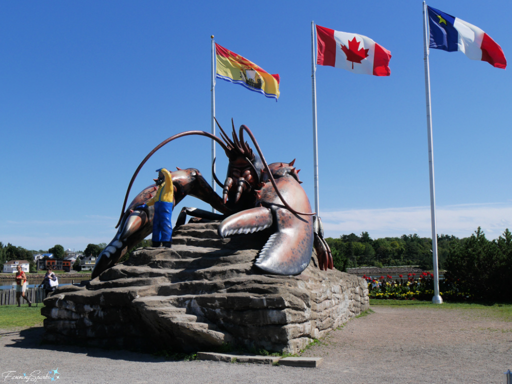 Worlds Largest Lobster in Shediac New Brunswick   @FanningSparks