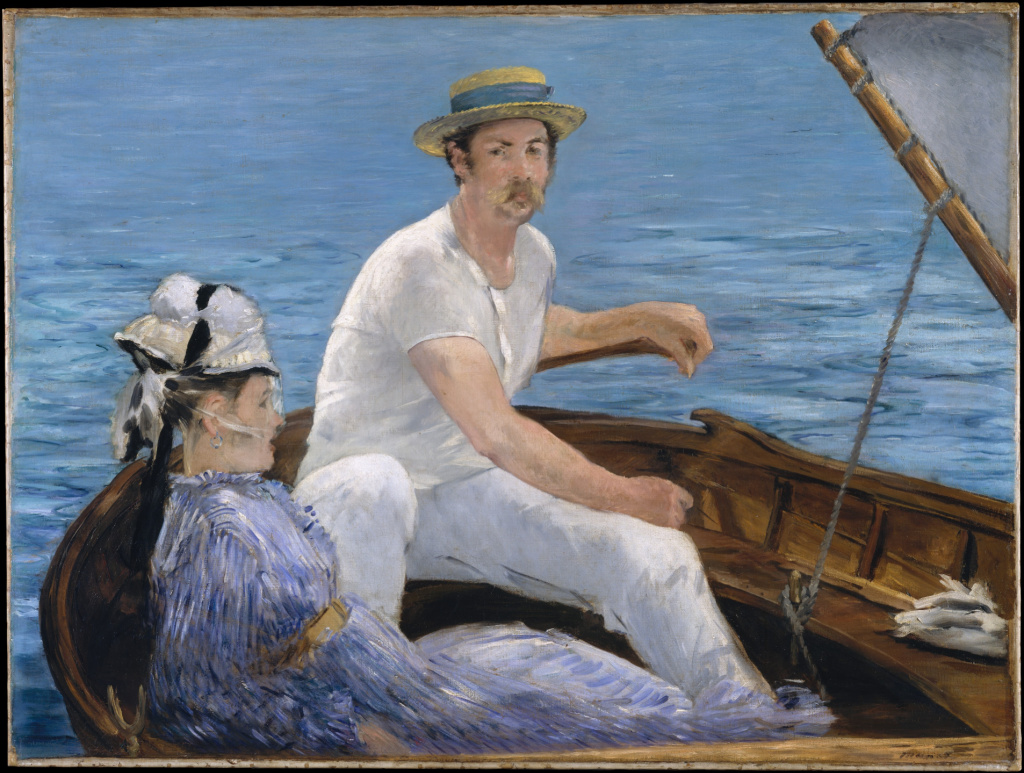 Boating by Edouard Manet at Metropolitan Museum of Art in New York