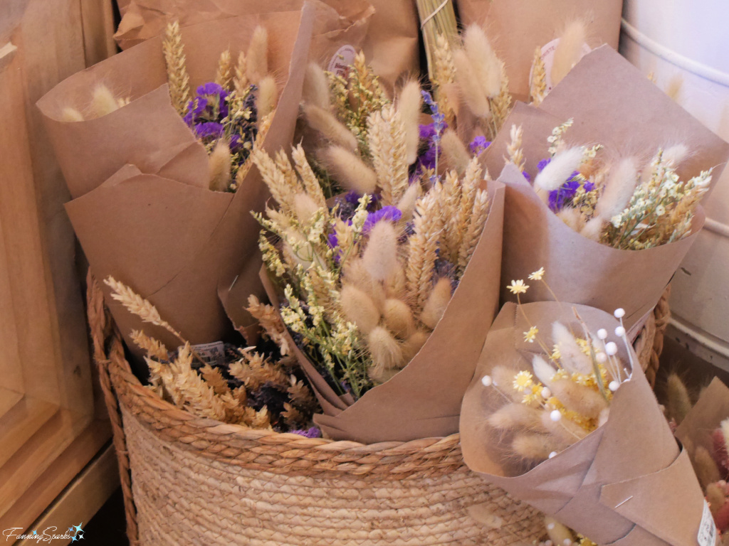 Dried Flower Display at Home Décor Shop in Montreal 3   @FanningSparks