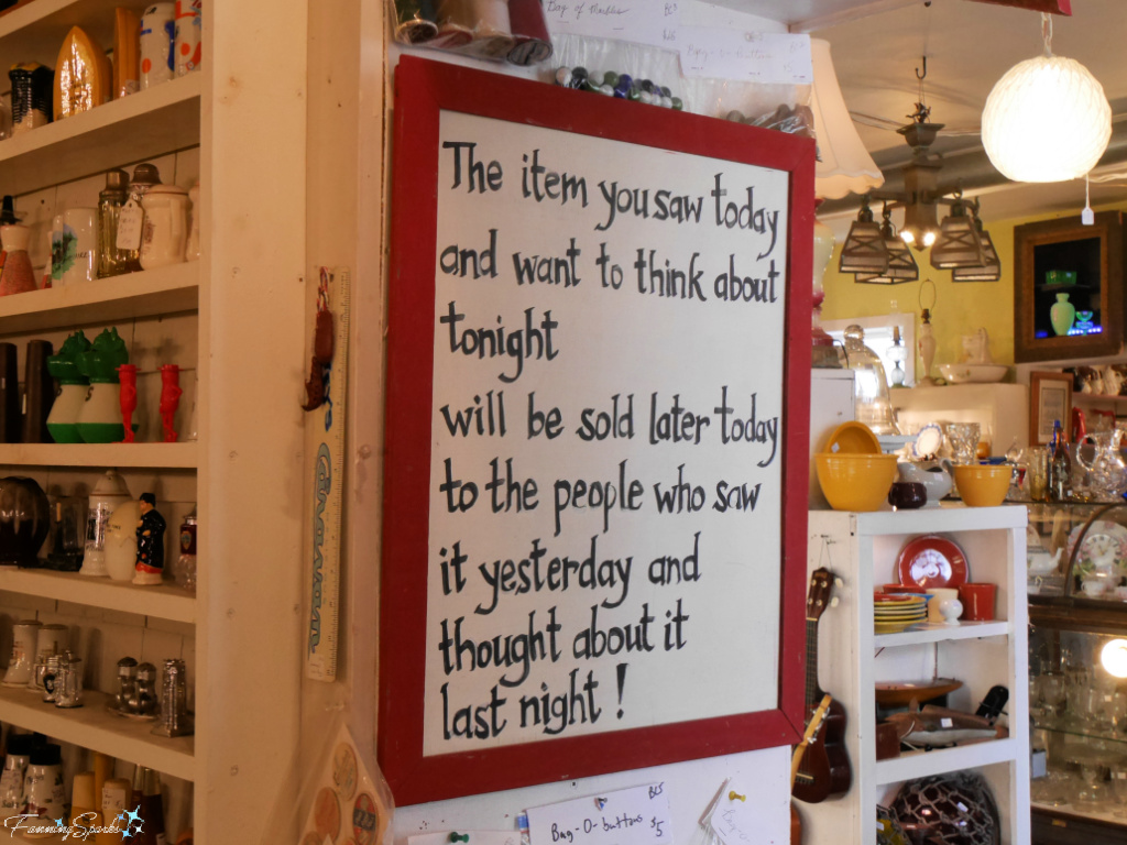 Shopping Advice at Great Village Antique Exchange   @FanningSparks