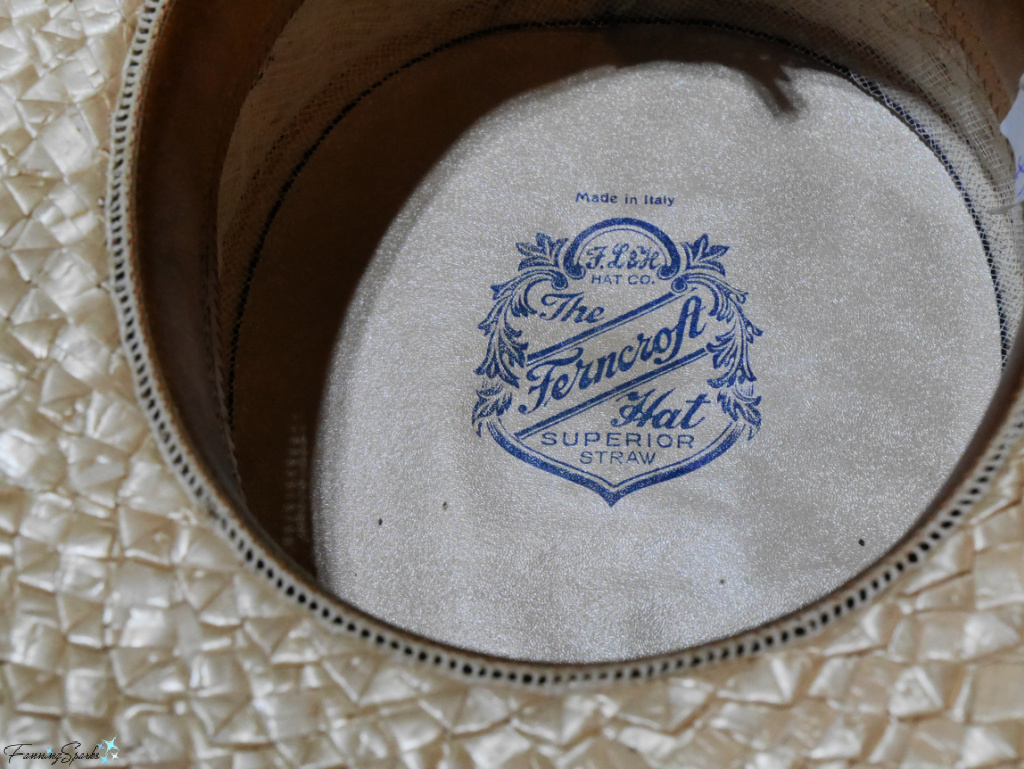 The Ferncroft Hat Label at Great Village Antique Exchange   @FanningSparks