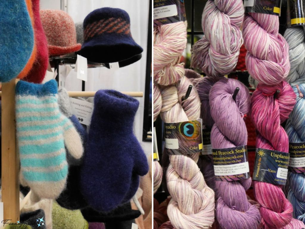 Craft Fair Finished Fibre Goods vs Fibre Festival Raw Materials   @FanningSparks