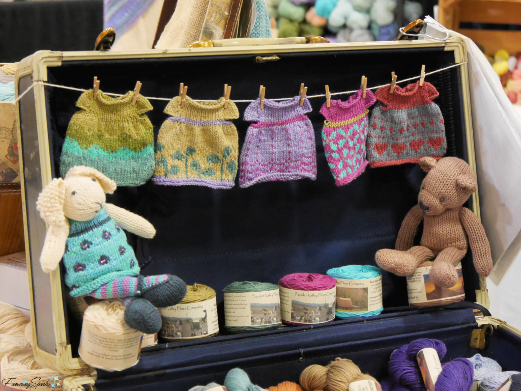 Custom Knit Plushies at Southeastern Animal Fiber Fair   @FanningSparks