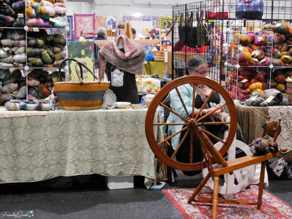 Marketplace Exhibit at WoolstockEAST   @FanningSparks