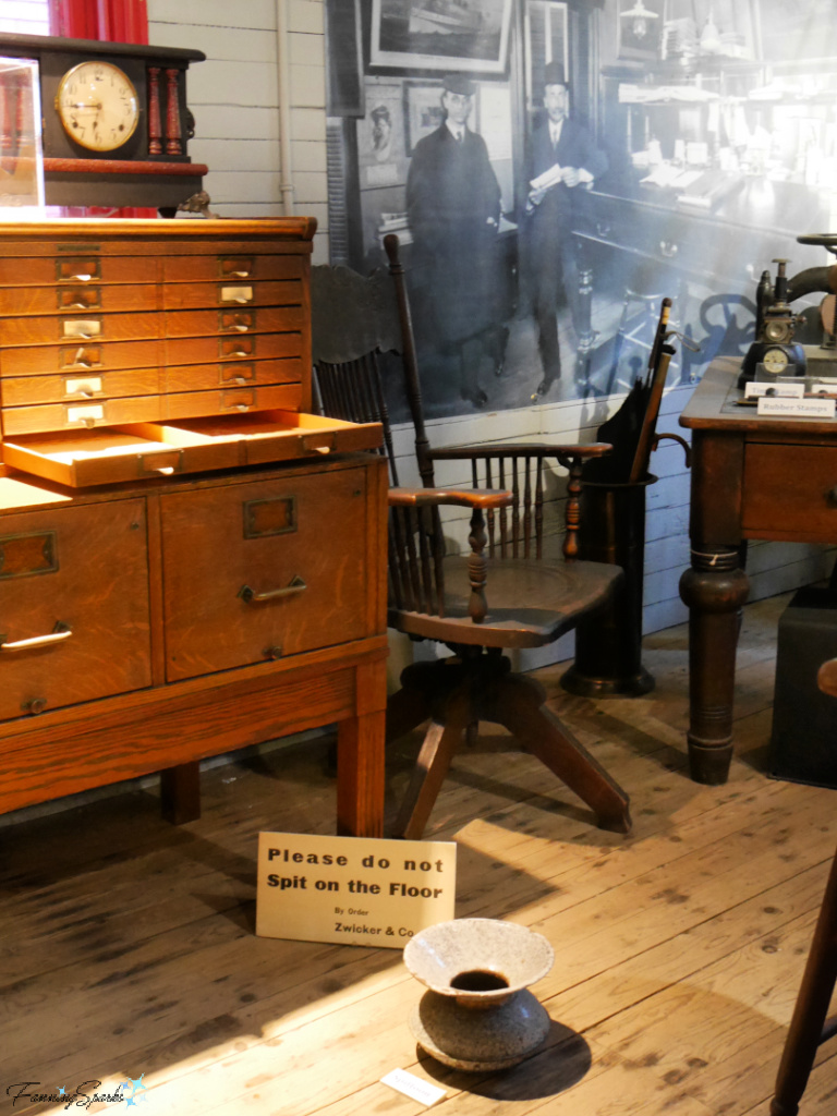 Zwicker & Co Office Setup at Fisheries Museum of the Atlantic in Lunenburg NS   @FanningSparks